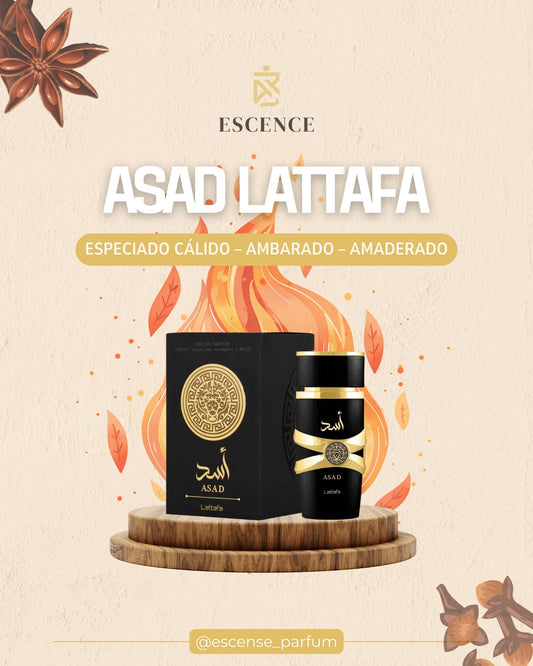Perfume para hombre ASAD LATTAFA con su caja original