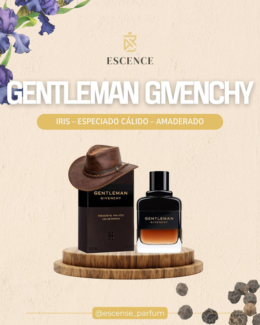 Perfume para hombre GENTLEMAN GIVENCHY con su caja original