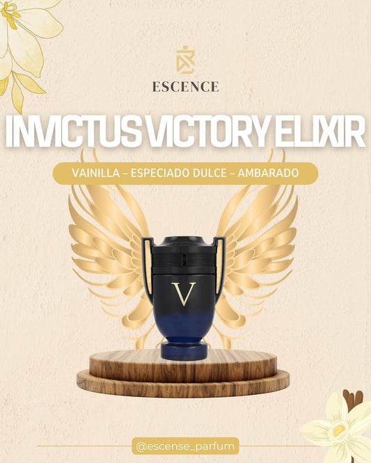 Perfume para hombre INVICTUS VICTORY ELIXIR con su caja original