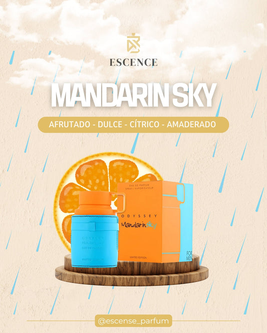 Perfume para hombre ODISSEY MANDARIN SKY con su caja original
