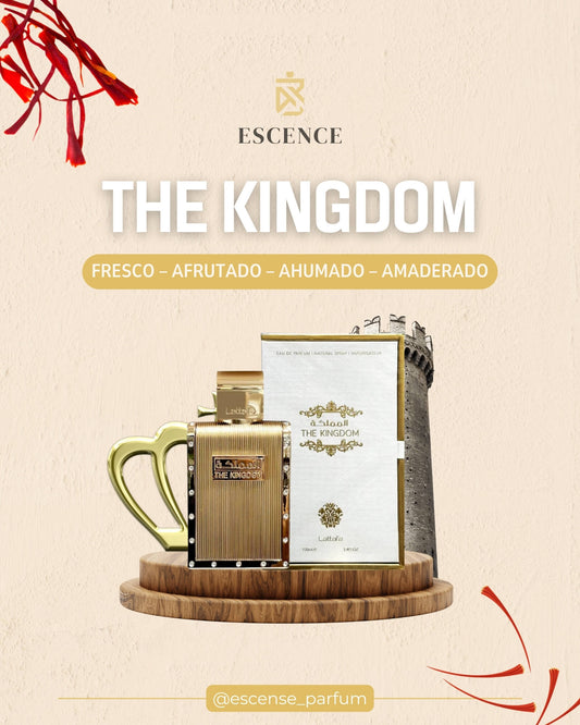 Perfume para hombre THE KINGDOM con su caja original