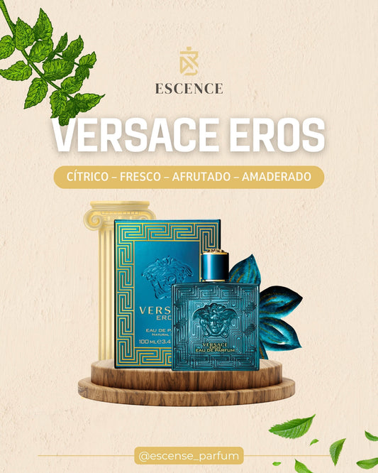 Perfume para hombre VERSACE EROS con su caja original